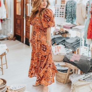 Brielle Midi Dress - Rhode Paisley